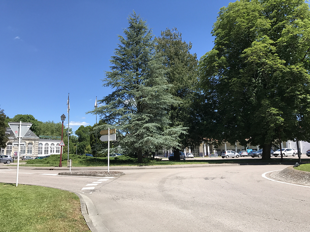 Former site of Hotel de la Providence (gone)